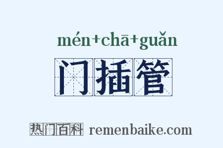 门插管是什么意思的图片